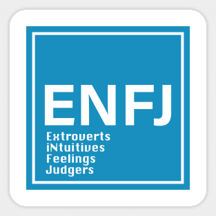 ENFJ, MBTI Sticker